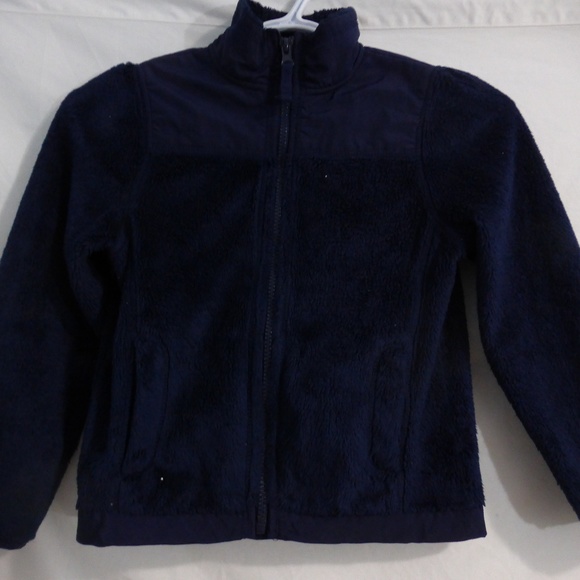 Children's Place navy blue fleece jacket size 5-6